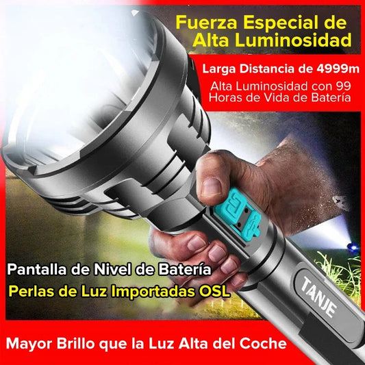 Linterna LED HID súper brillante